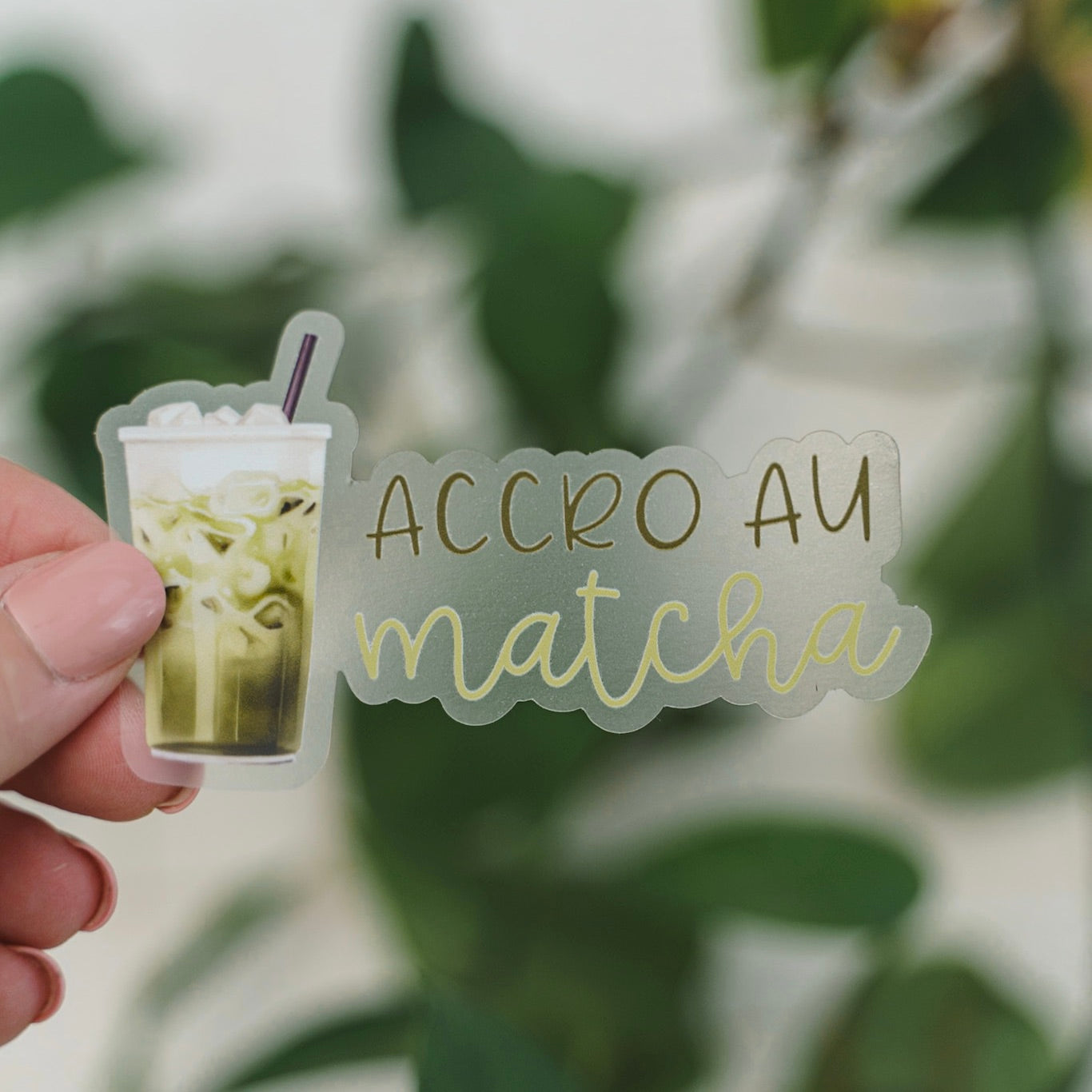 Accro au matcha