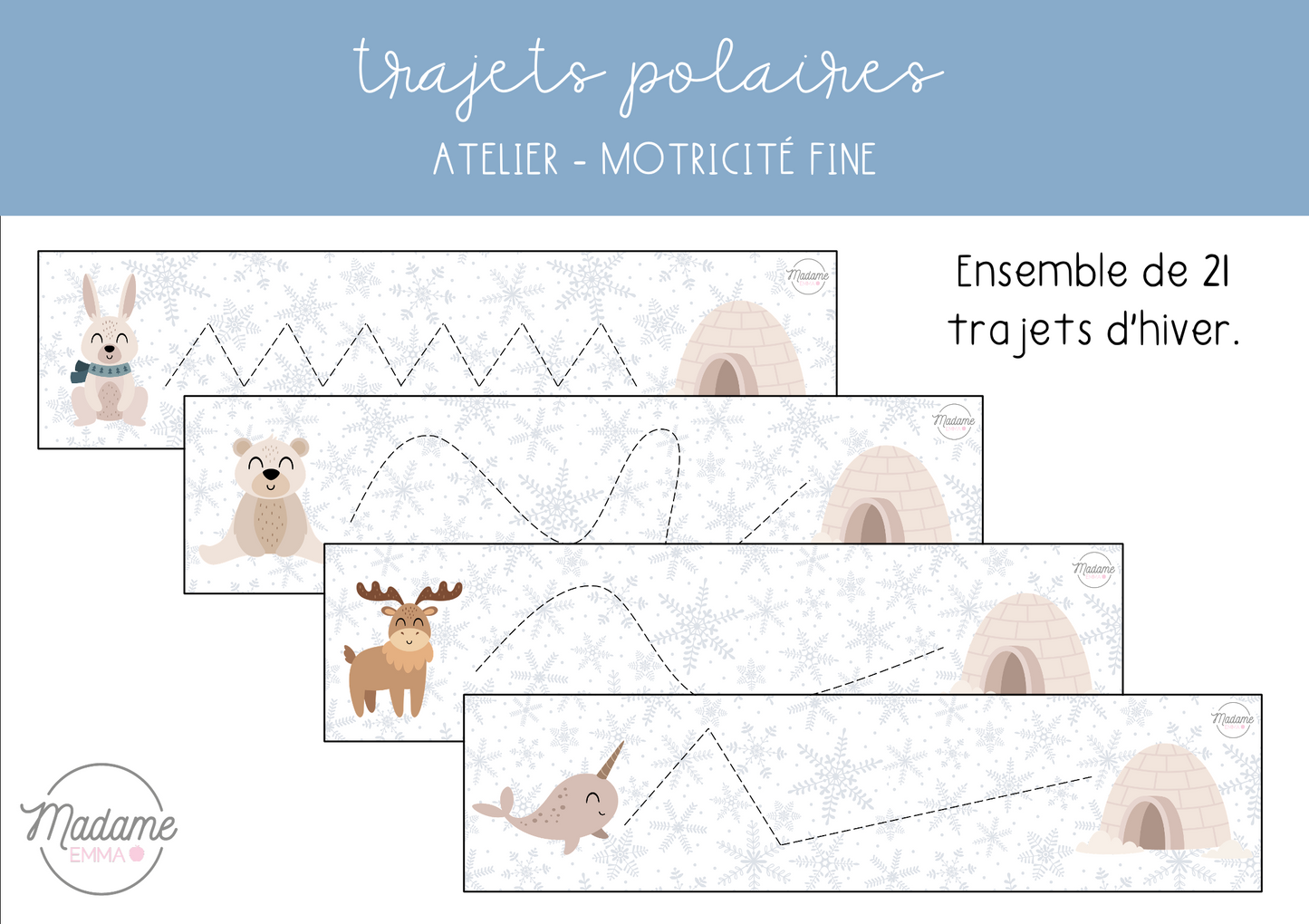 Atelier - Trajets polaires