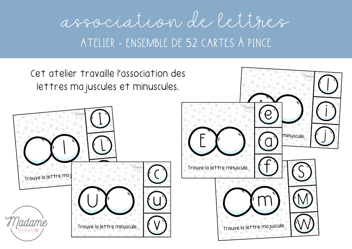 Atelier - Association de lettres