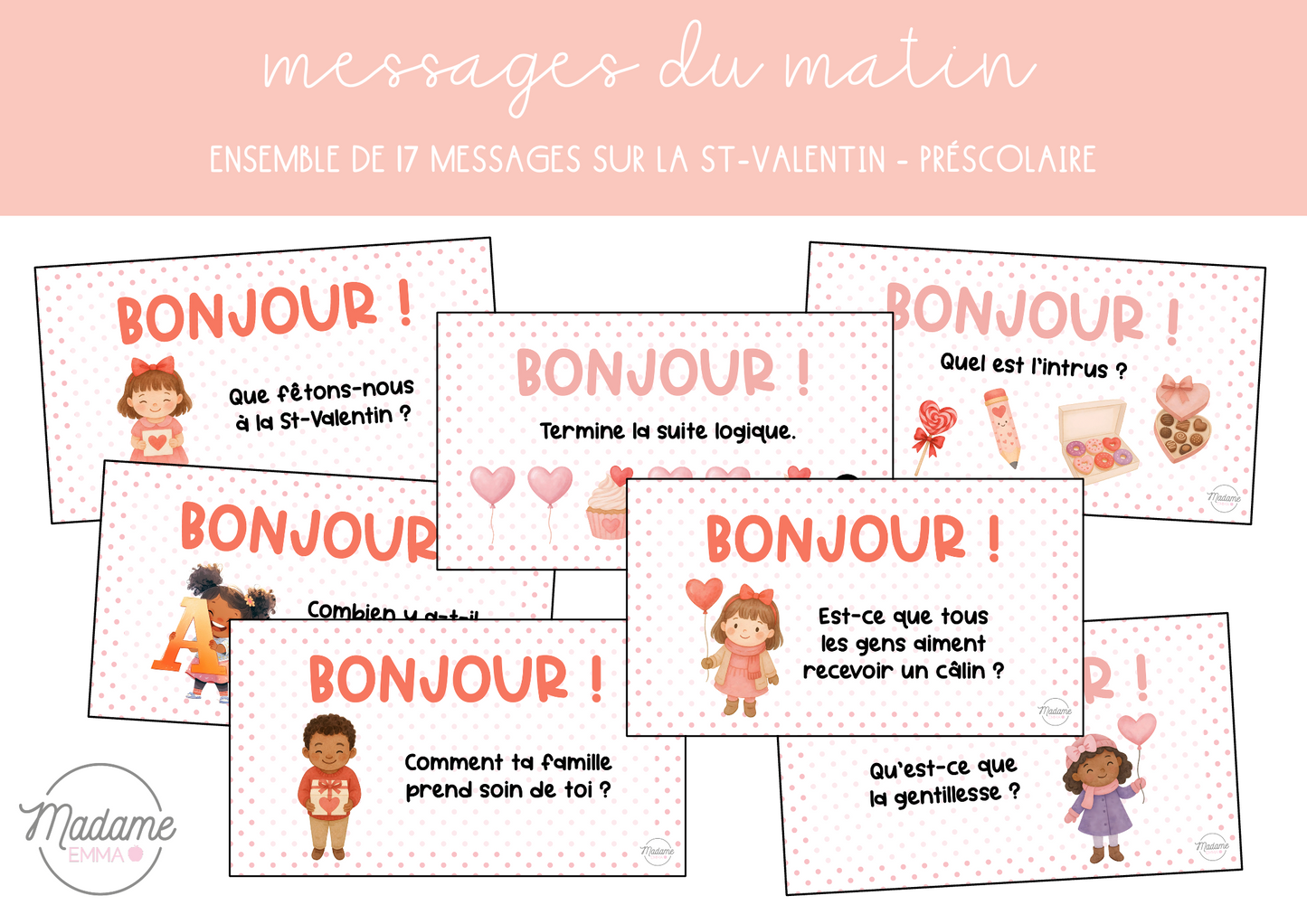 Messages du matin - St-Valentin