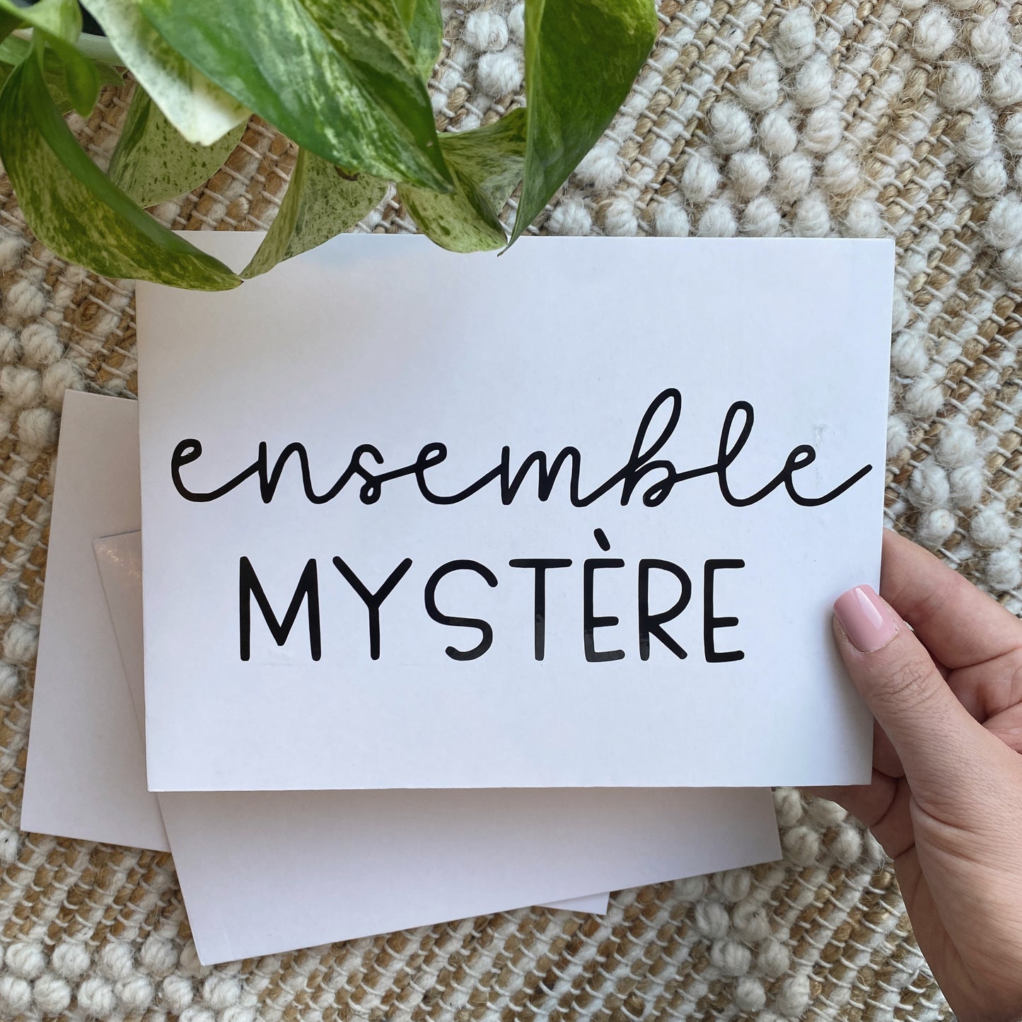 Ensemble mystère