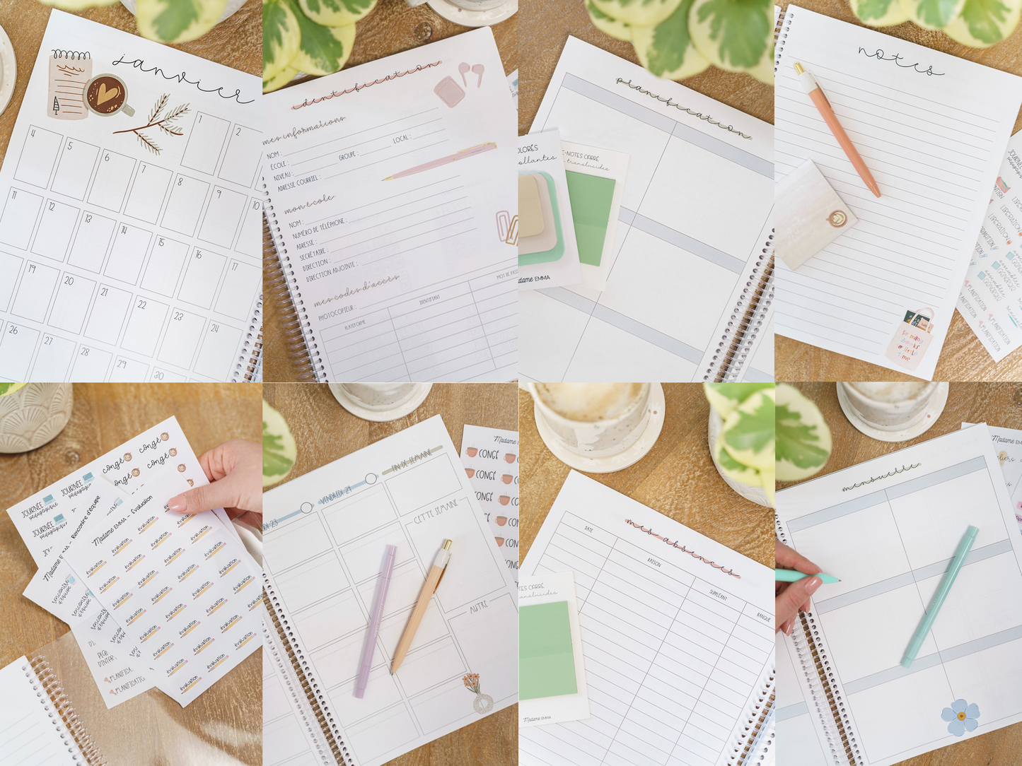 Planificateur mi-année