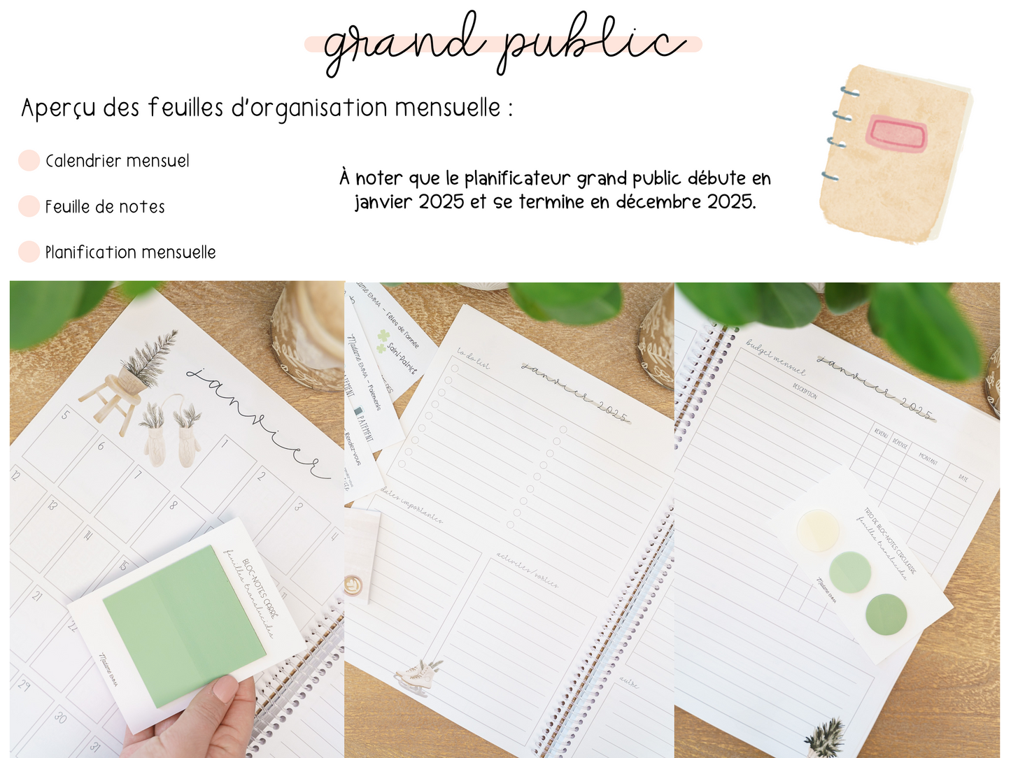 Agenda grand public