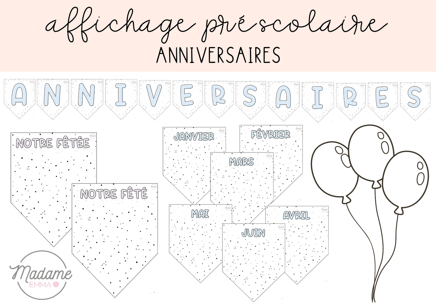 Affichage - Anniversaires