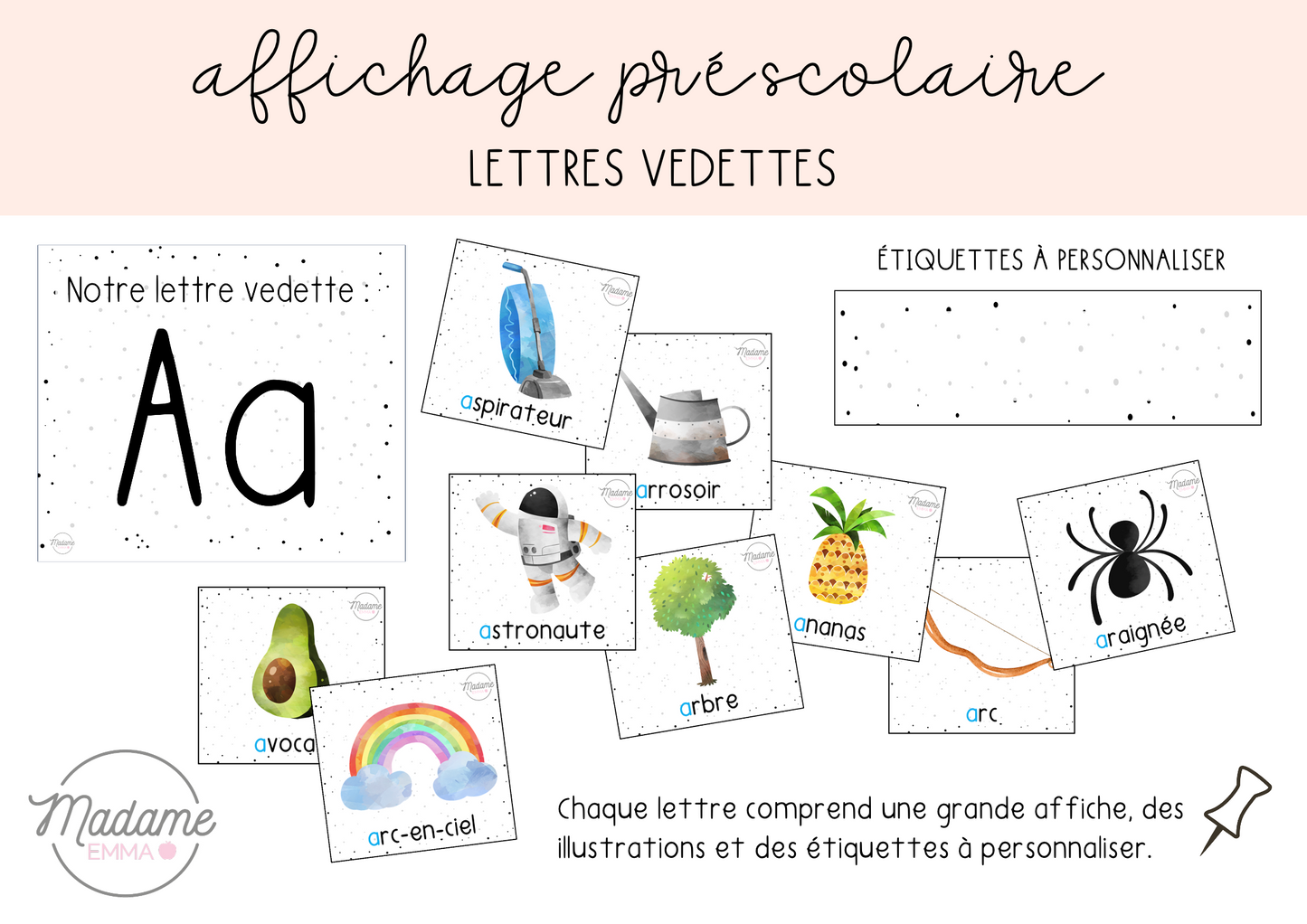 Lettres vedettes