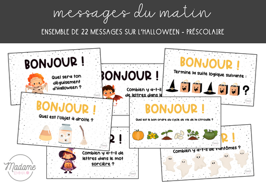 Messages du matin - Halloween