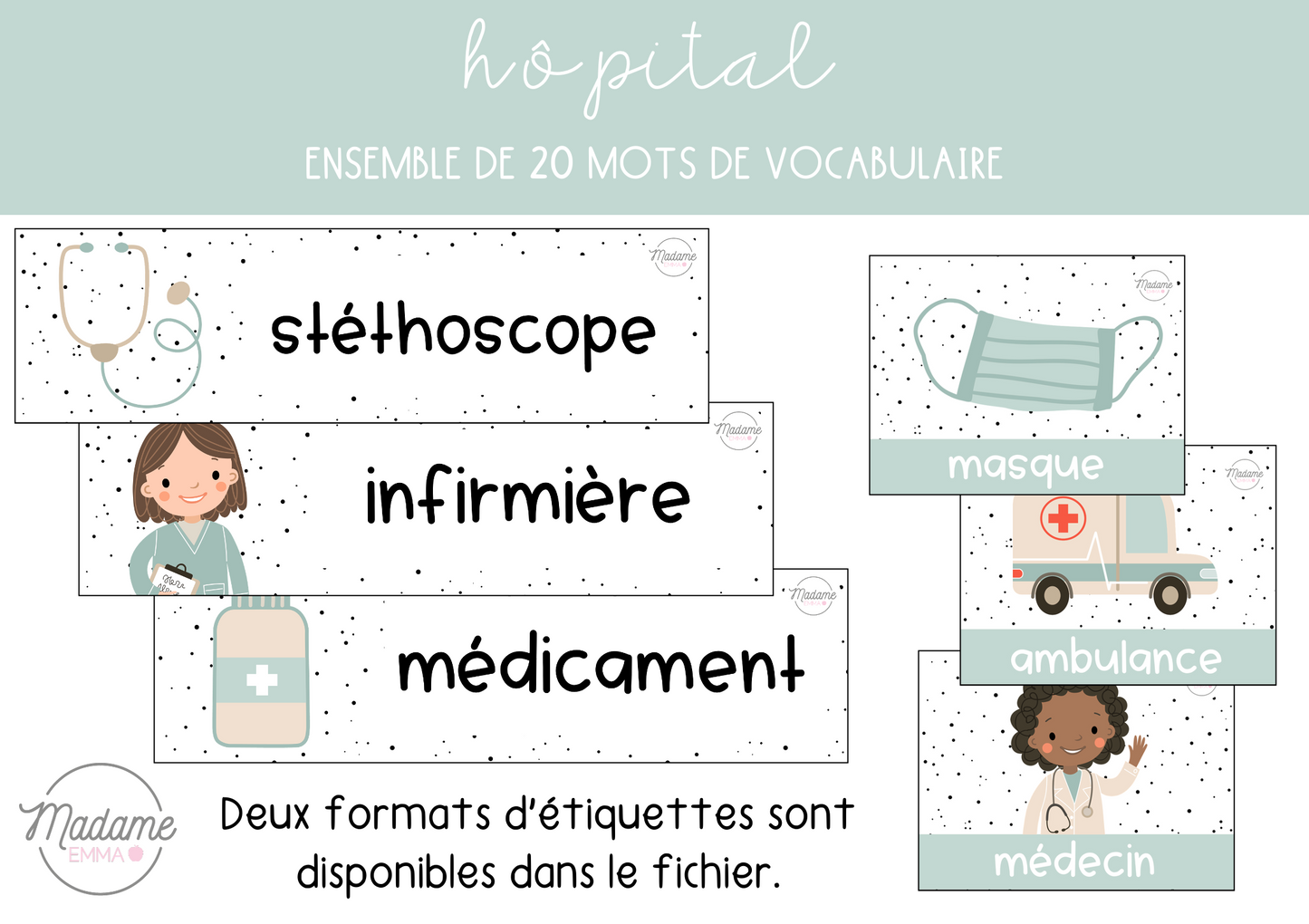 Vocabulaire - Hôpital