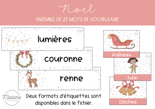 Vocabulaire - Noël