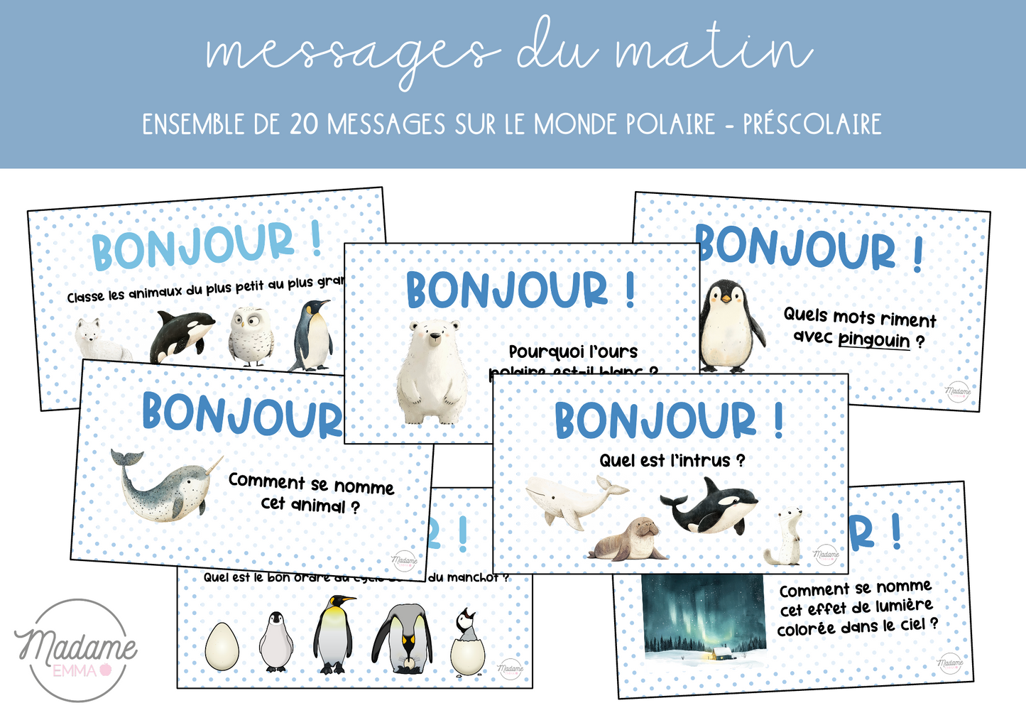 Messages du matin - Monde polaire