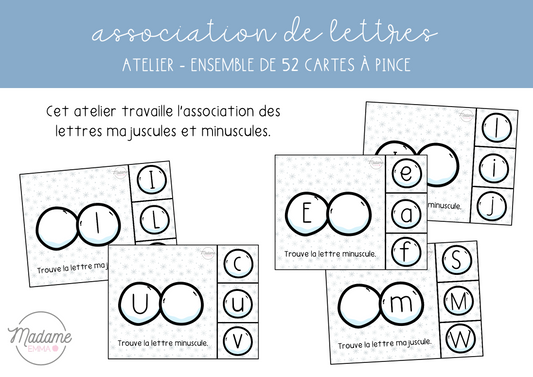 Atelier - Association de lettres