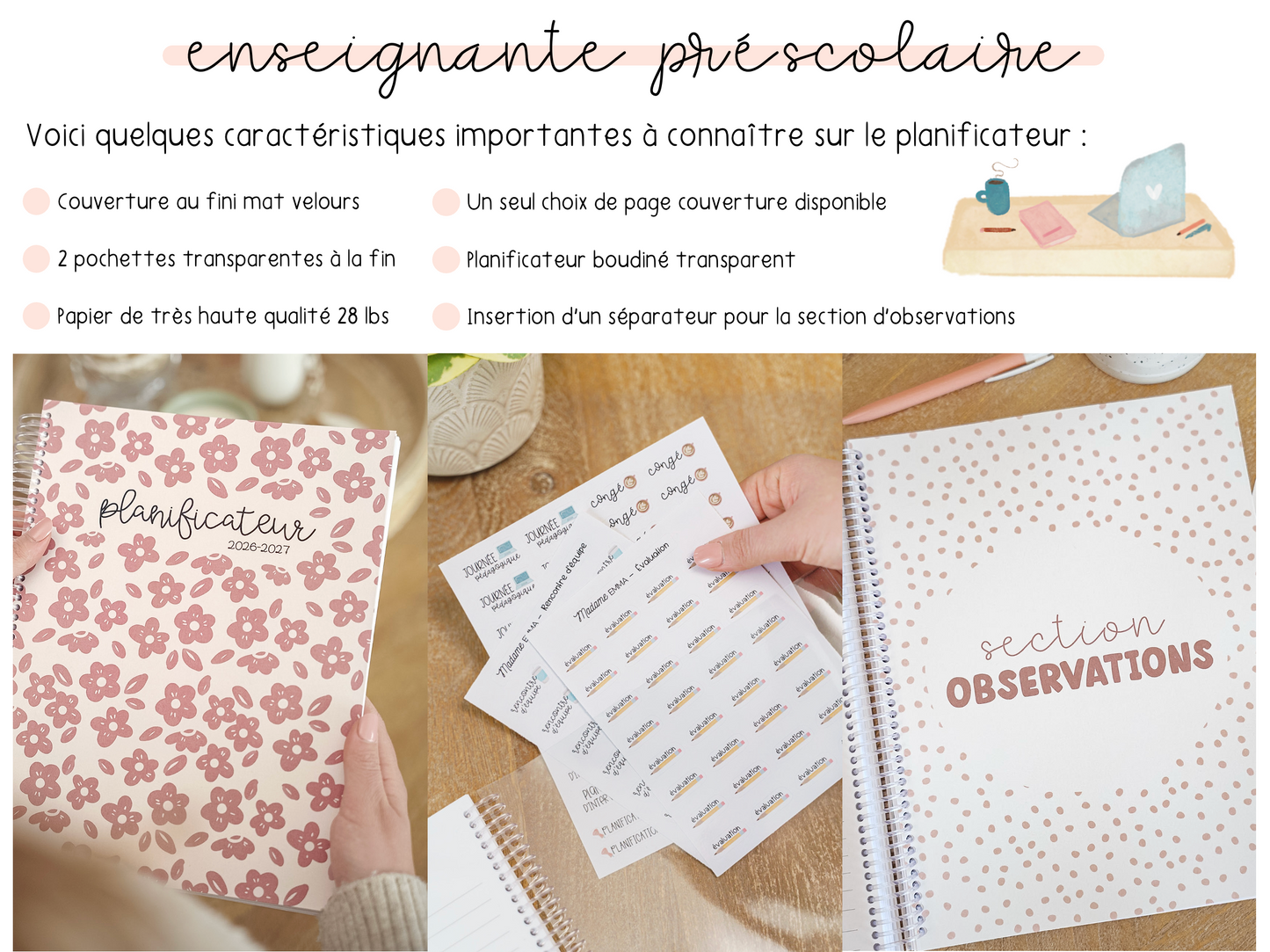 Planificateur préscolaire