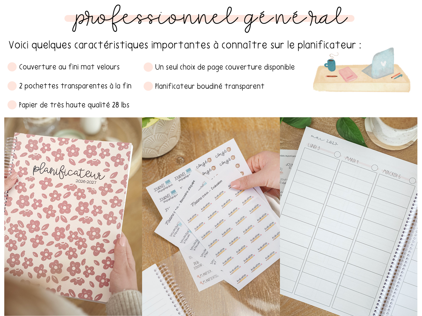 Planificateur professionnel