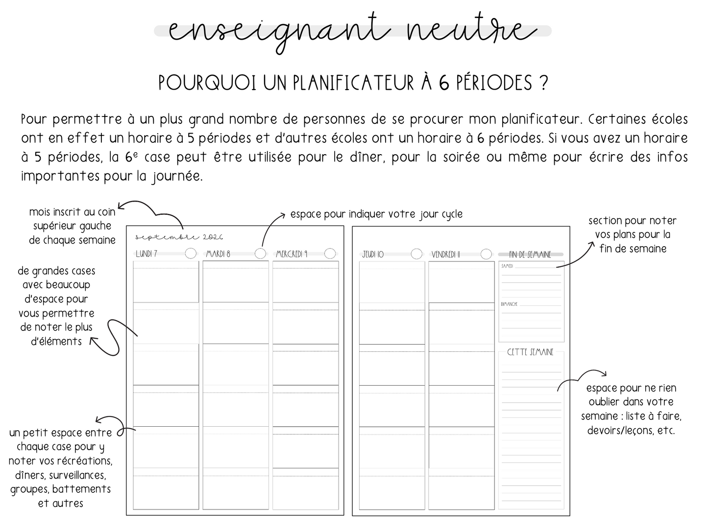 Planificateur neutre